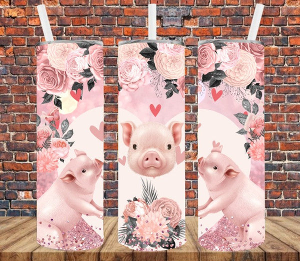 Country Pigs - Tumbler Wrap Sublimation Transfers