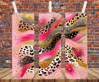 Abstract Design - Tumbler Wrap - Sublimation Transfers