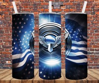 Air Force - Tumbler Wrap - Sublimation Transfers