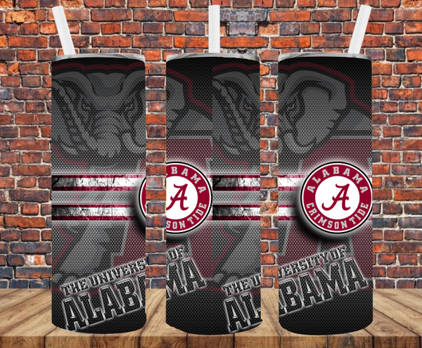 Alabama - Tumbler Wrap - Sublimation Transfers