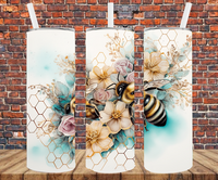 Honeybee - Tumbler Wrap - Sublimation Transfers