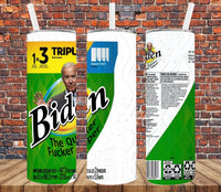 Biden Paper Towels - Tumbler Wrap Sublimation Transfers