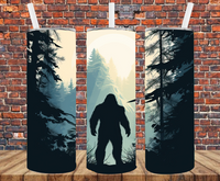 Bigfoot - Tumbler Wrap - Sublimation Transfers