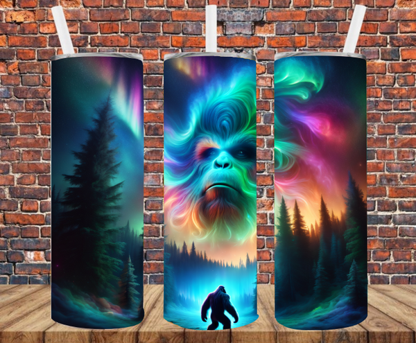 Bigfoot - Tumbler Wrap - Sublimation Transfers