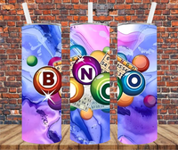 Bingo - Tumbler Wrap - Sublimation Transfer