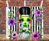 Bride of Frankenstein - Tumbler Wrap - Sublimation Transfers