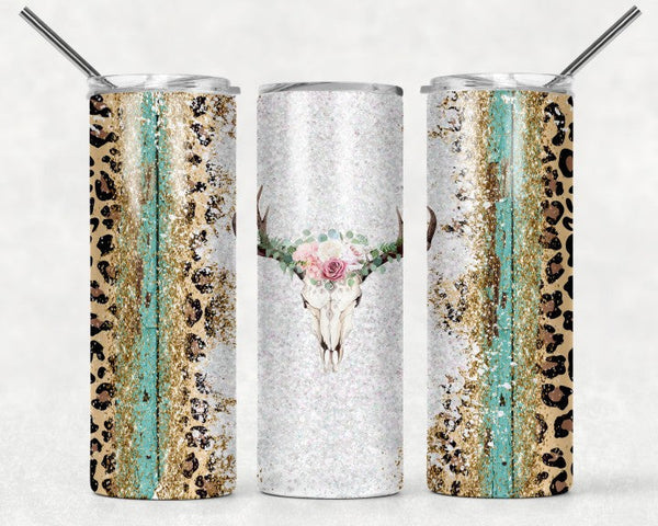 Western Bull - Tumbler Wrap Sublimation Transfers