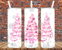 Ribbon Trees - Tumbler Wrap - Sublimation Transfers