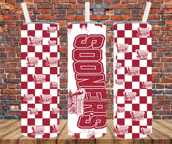 College - Tumbler Wrap - Sublimation Transfers