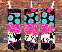 Colorful Design - Tumbler Wrap - Sublimation Transfers