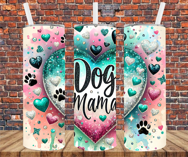 Dog Mama - Tumbler Wrap - Sublimation Transfers