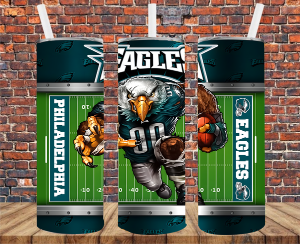 Big Game - Vinyl Tumbler Wrap