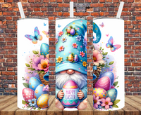 Easter Gnomes - Tumbler Wrap - Vinyl Transfers