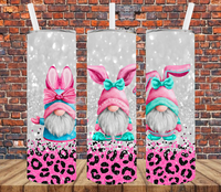 Easter Bunny Gnomes - Tumbler Wrap Vinyl Transfers