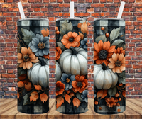 Fall Pumpkins - Tumbler Wrap Vinyl Transfers