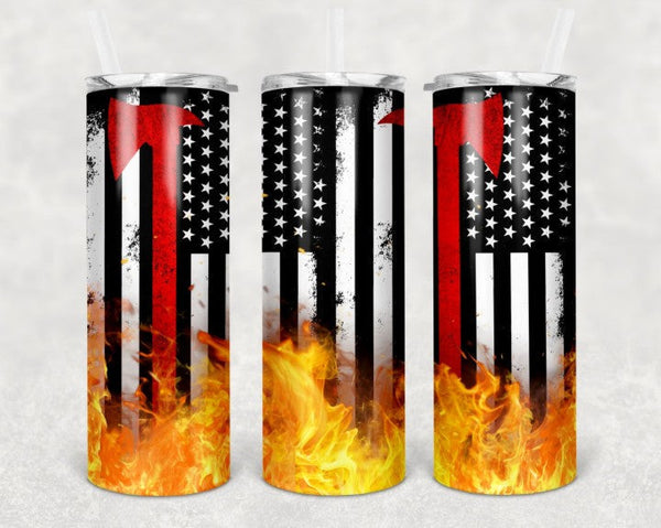 Fire Department - Tumbler Wrap Sublimation Transfers