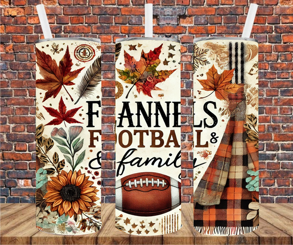 Flannels Football & Family - Vinyl Transfers