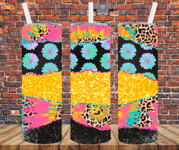 Colorful Design - Tumbler Wrap - Sublimation Transfers