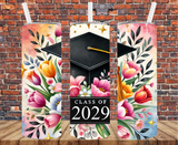 Senior, Choose Year - Tumbler Wrap - Sublimation Transfer