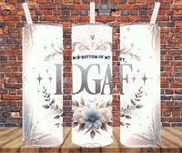 From The Bottom Of My Heart IDGAF - Tumbler Wrap - Sublimation Transfers