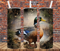 Duck - Tumbler Wraps - Sublimation Transfers