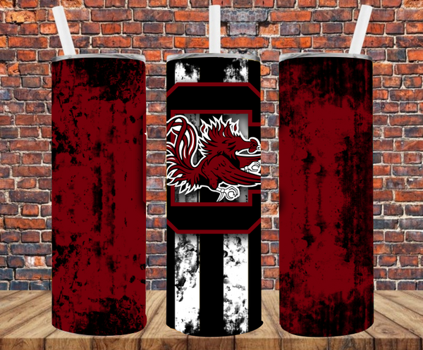 South Carolina - Tumbler Wrap - Sublimation Transfers