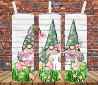 Easter Gnome Bunny - Tumbler Wrap Vinyl Transfers