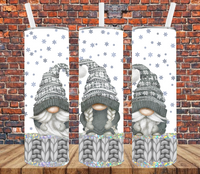 Sweater Knit Gnome - Tumbler Wrap Vinyl Transfers