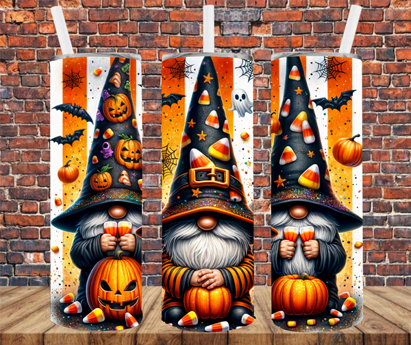 Not So Spooky Gnomes - Tumbler Wrap - Sublimation Transfers