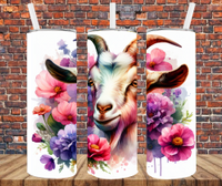Country Goat - Tumbler Wrap - Sublimation Transfers
