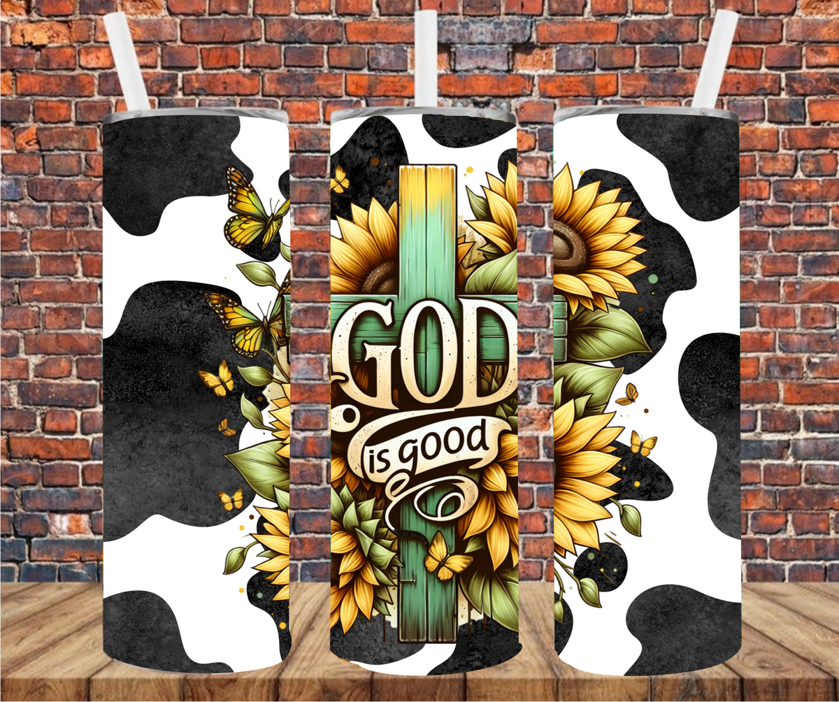 God Is Good - Tumbler Wrap - Sublimation Transfers – Crafty Bucks