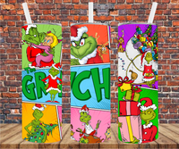 Christmas Character - Tumbler Wrap - Sublimation Transfers