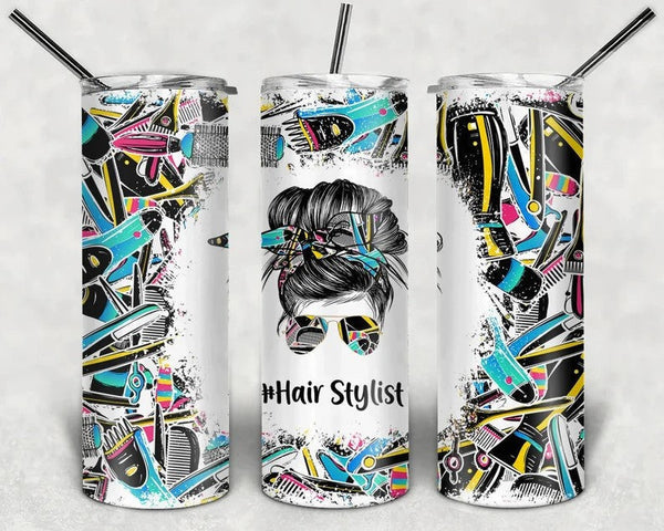 Hair Stylist - Tumbler Wrap Sublimation Transfers