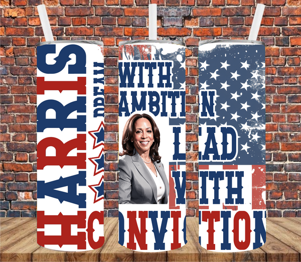 Kamala 2024 - Tumbler Wrap - Sublimation Transfers