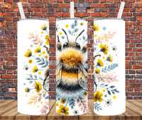 Honeybee - Tumbler Wrap - Sublimation Transfer