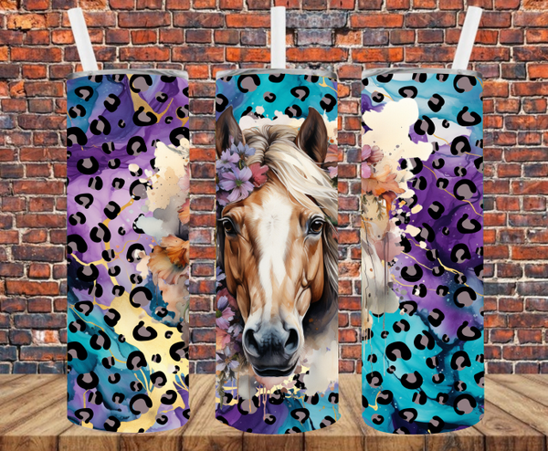 Country Horse - Tumbler Wrap - Sublimation Transfers