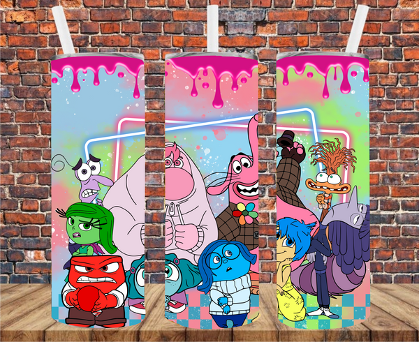 Character - Tumbler Wrap - Sublimation Transfers