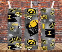 College - Tumbler Wrap - Sublimation Transfers