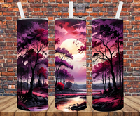 Beautiful Landscape - Tumbler Wrap - Sublimation Transfers