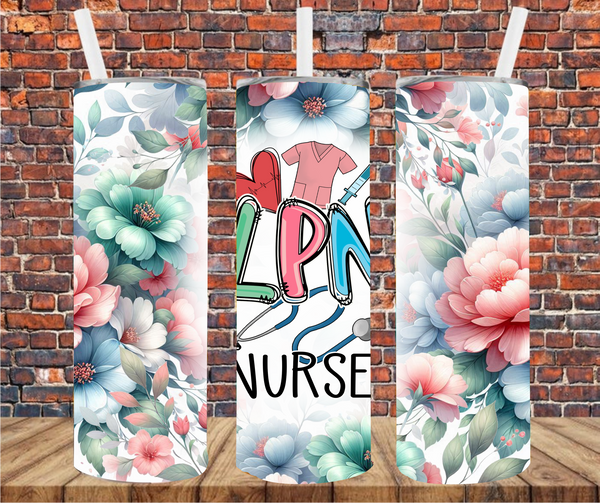 LPN - Tumbler Wrap - Sublimation Transfers