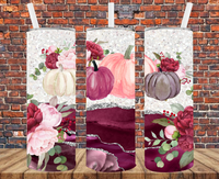 Plum Pumpkins - Tumbler Wrap - Vinyl Transfers