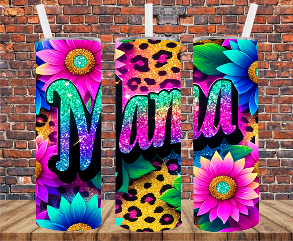 Mama - Tumbler Wrap - Sublimation Transfers