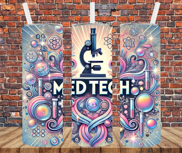 Med Tech - Tumbler Wrap - Sublimation Transfers