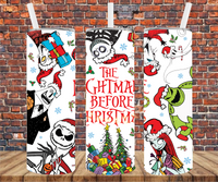 Christmas Characters - Tumbler Wrap - Sublimation Transfer