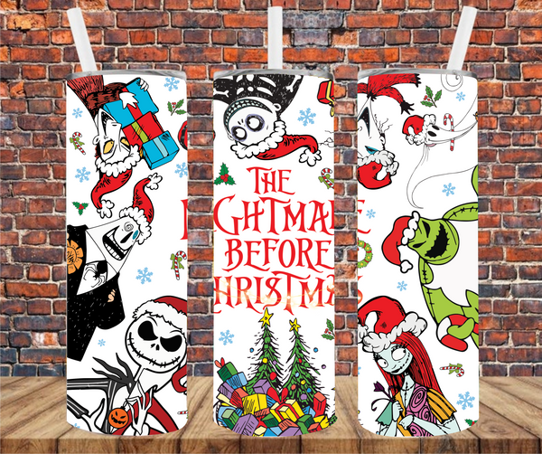 Christmas Characters - Tumbler Wrap - Sublimation Transfer