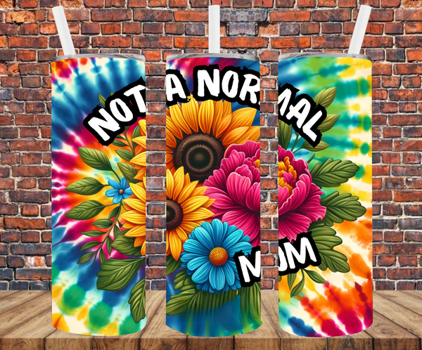 Not A Normal Mom - Tumbler Wrap - Sublimation Transfers