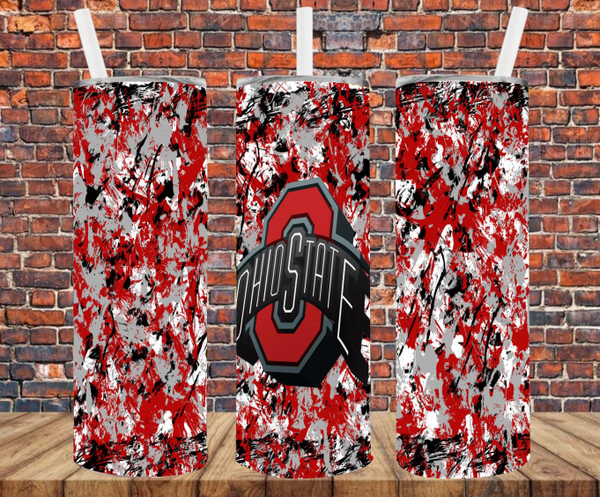 Ohio - Tumbler Wrap - Sublimation Transfers