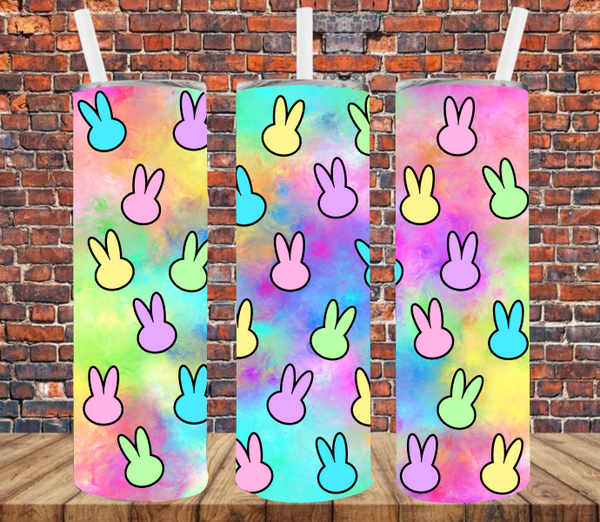 Easter Bunnies - Tumbler Wrap Vinyl Transfers