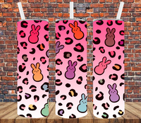 Peeps Fade Background - Tumbler Wrap Vinyl Transfers