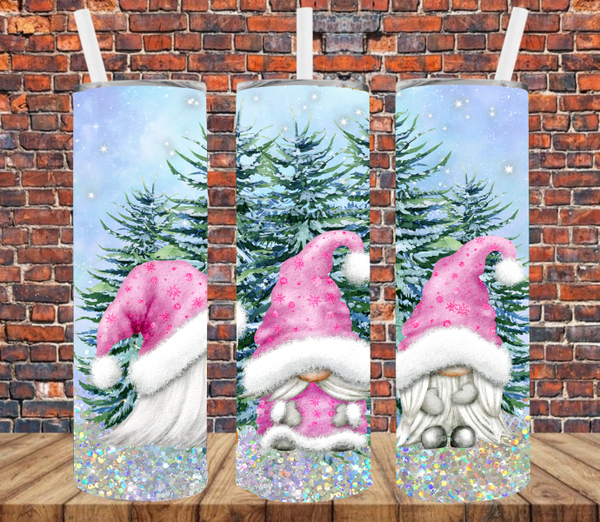 Winter Gnomes - Tumbler Wrap Vinyl Transfers